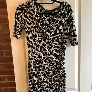 Lauren Ralph Lauren empire waist wrap dress
